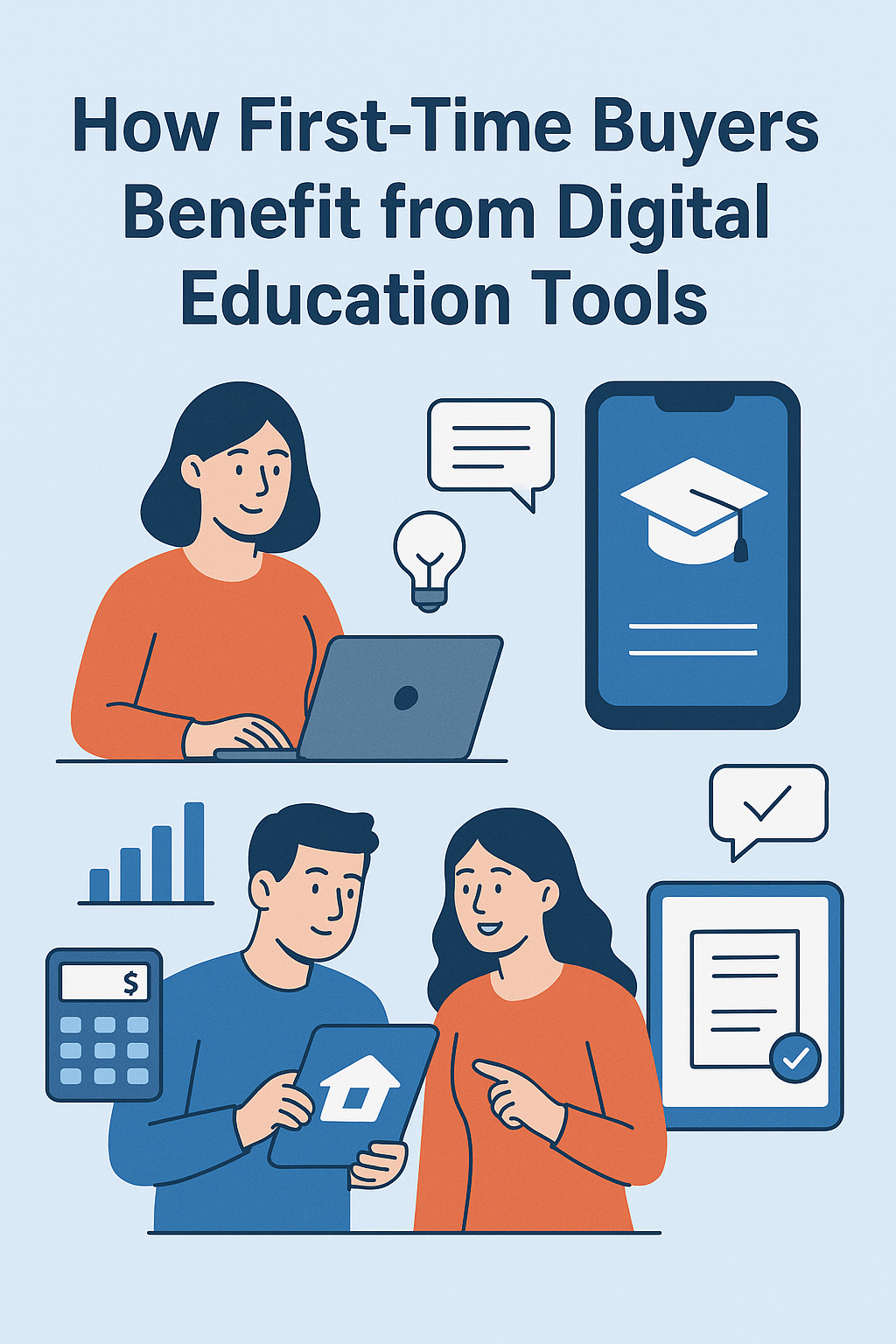 How First-Time Buyers Benefit from Digital Education Tools