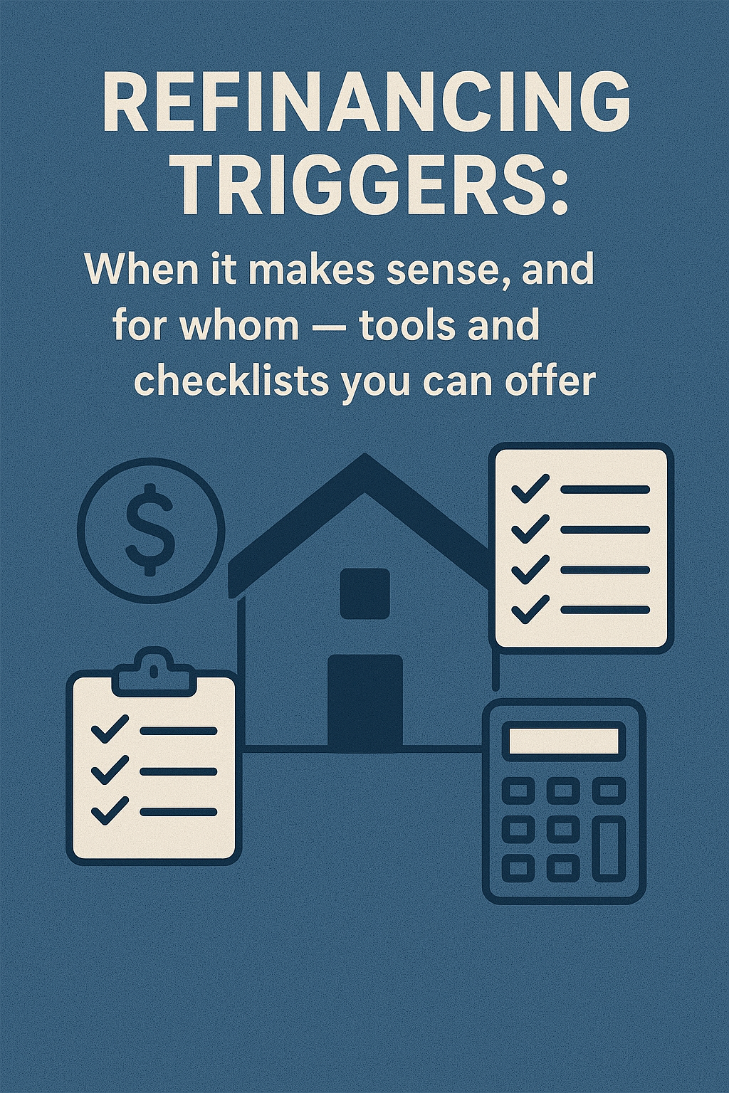 Refinancing Triggers: When It Makes Sense, and for Whom — Tools &amp; Checklists Lenders Can Offer