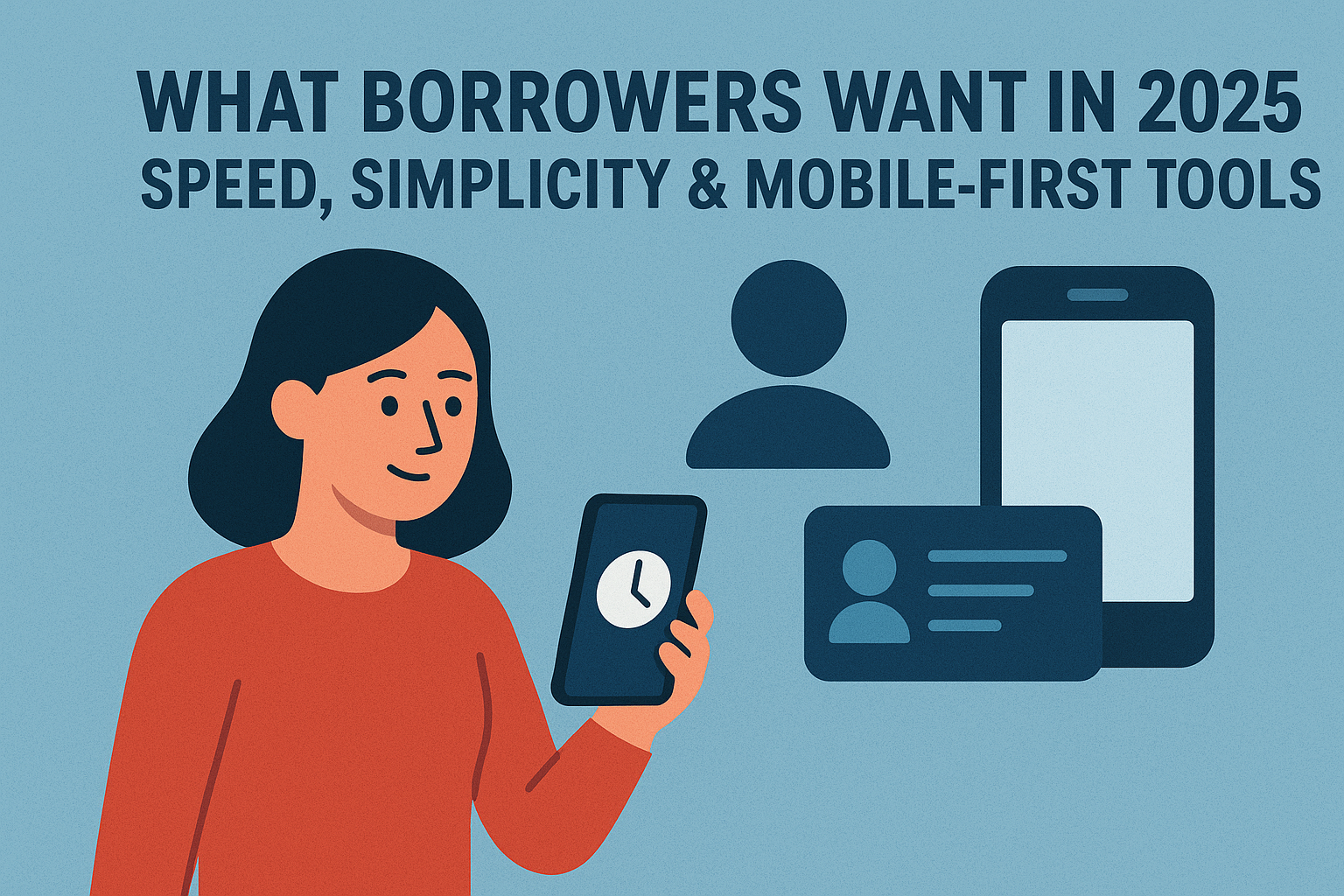 What Borrowers Want in 2025: Speed, Simplicity &amp; Mobile-First Tools