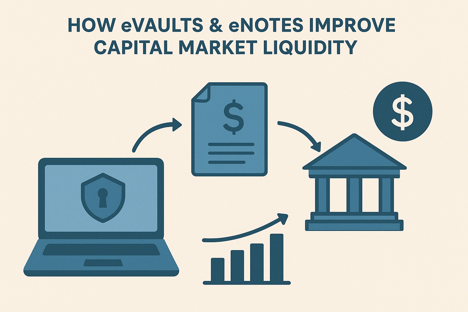 How eVaults &amp; eNotes Improve Capital Market Liquidity