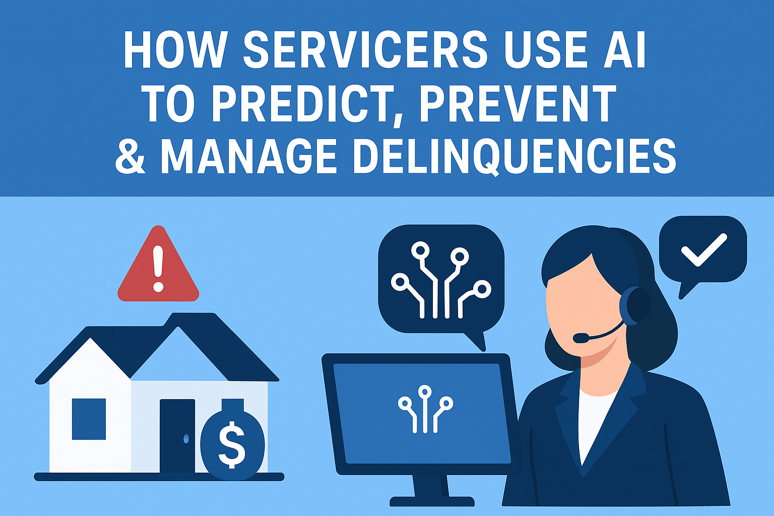 How Servicers Use AI to Predict, Prevent &amp; Manage Delinquencies