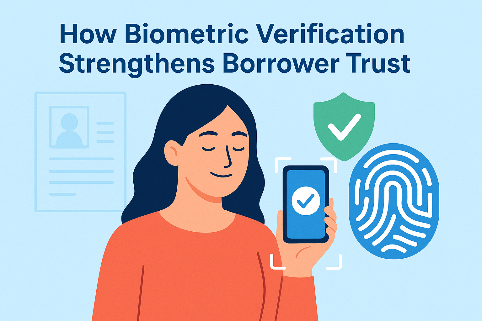 How Biometric Verification Strengthens Borrower Trust