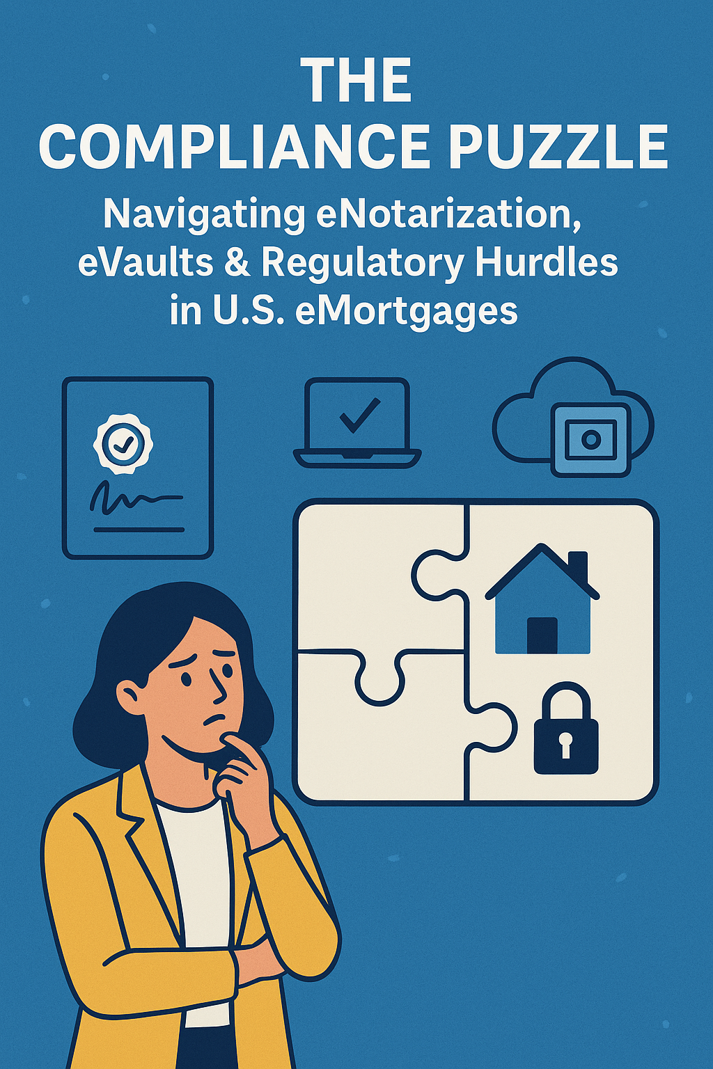 The Compliance Puzzle: Navigating eNotarization, eVaults &amp; Regulatory Hurdles in U.S. eMortgages