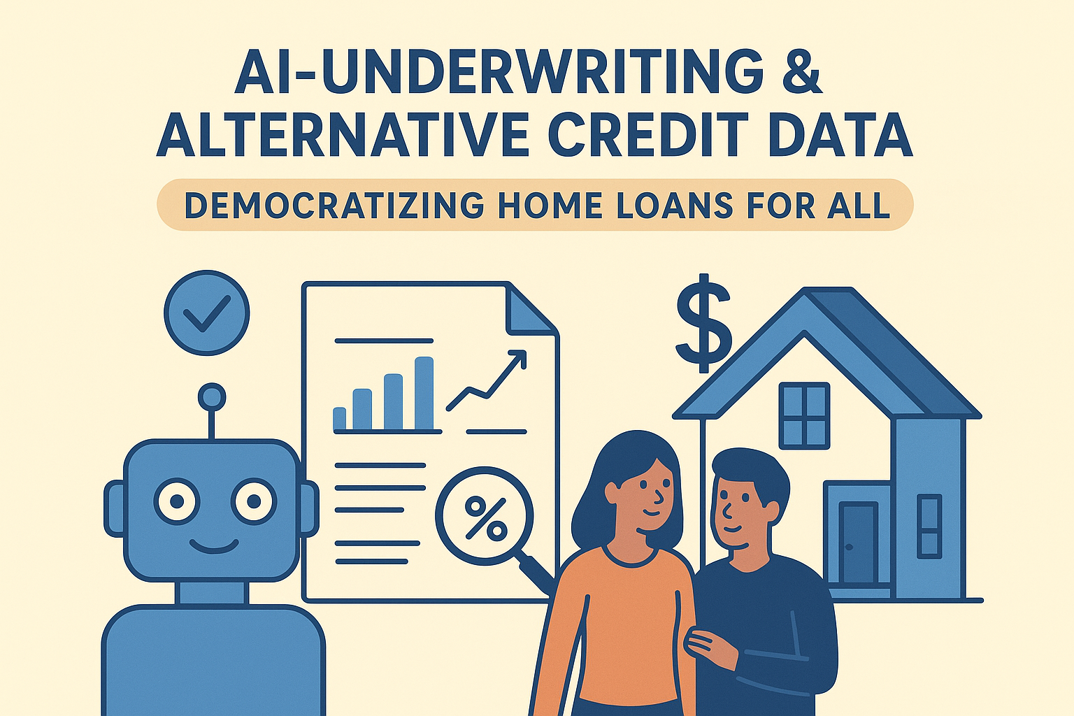 AI-Underwriting &amp; Alternative Credit Data: Democratizing Home Loans for All