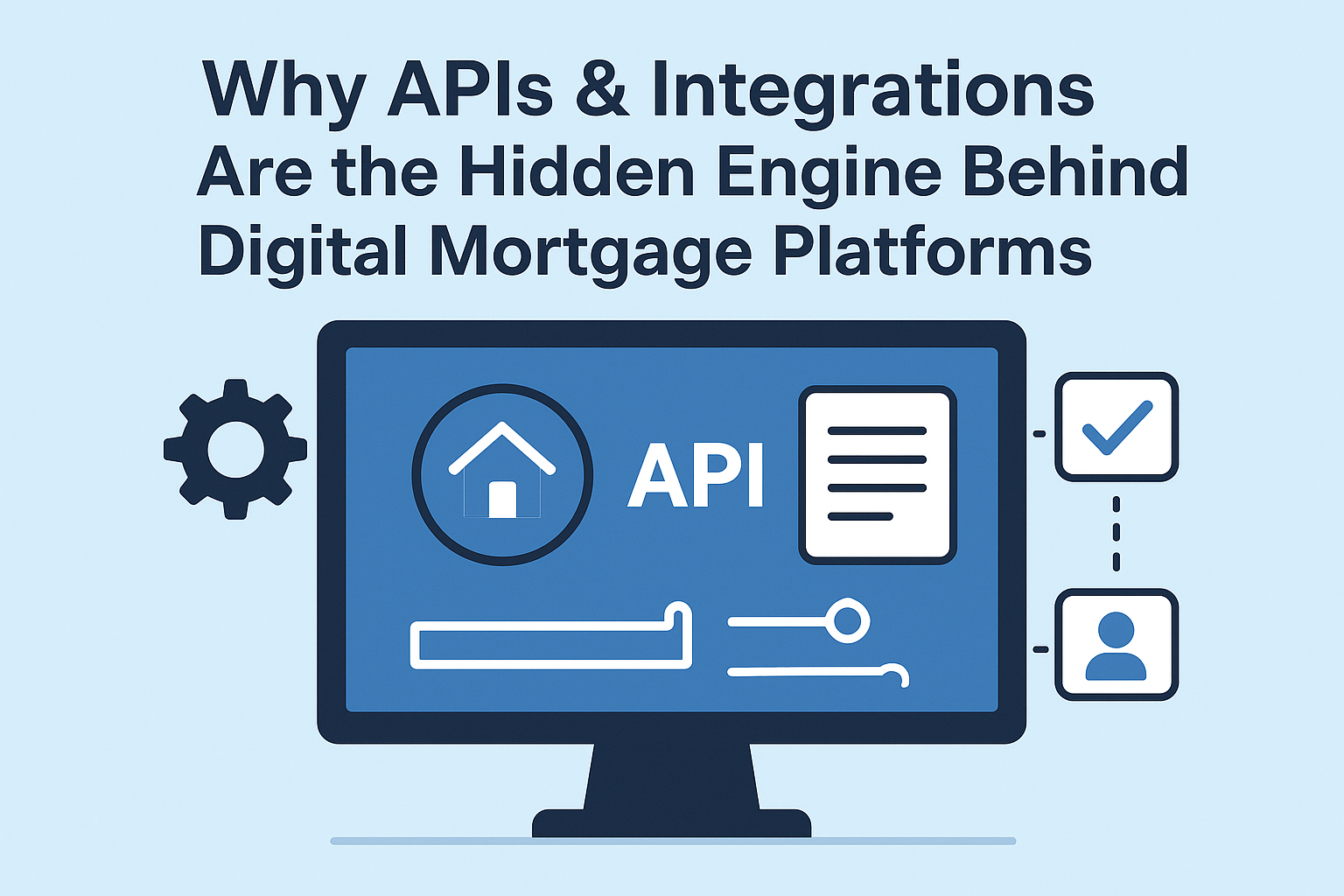 Why APIs &amp; Integrations Are the Hidden Engine Behind Digital Mortgage Platforms