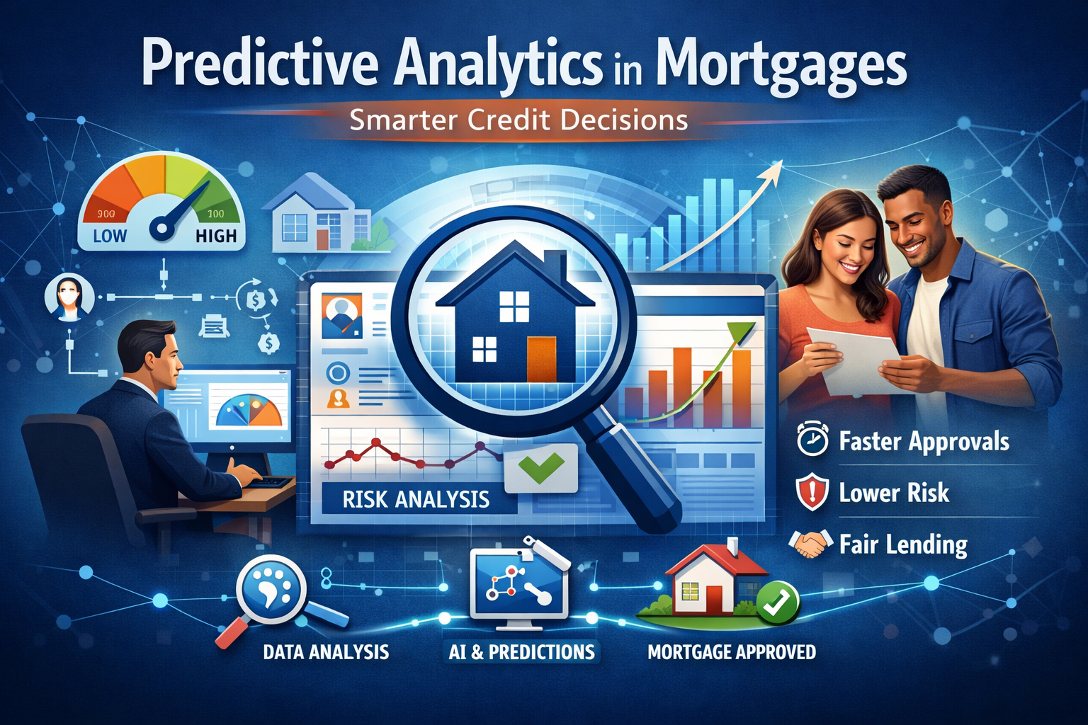 Predictive Analytics in Mortgages: Smarter Credit Decisions Made Simple