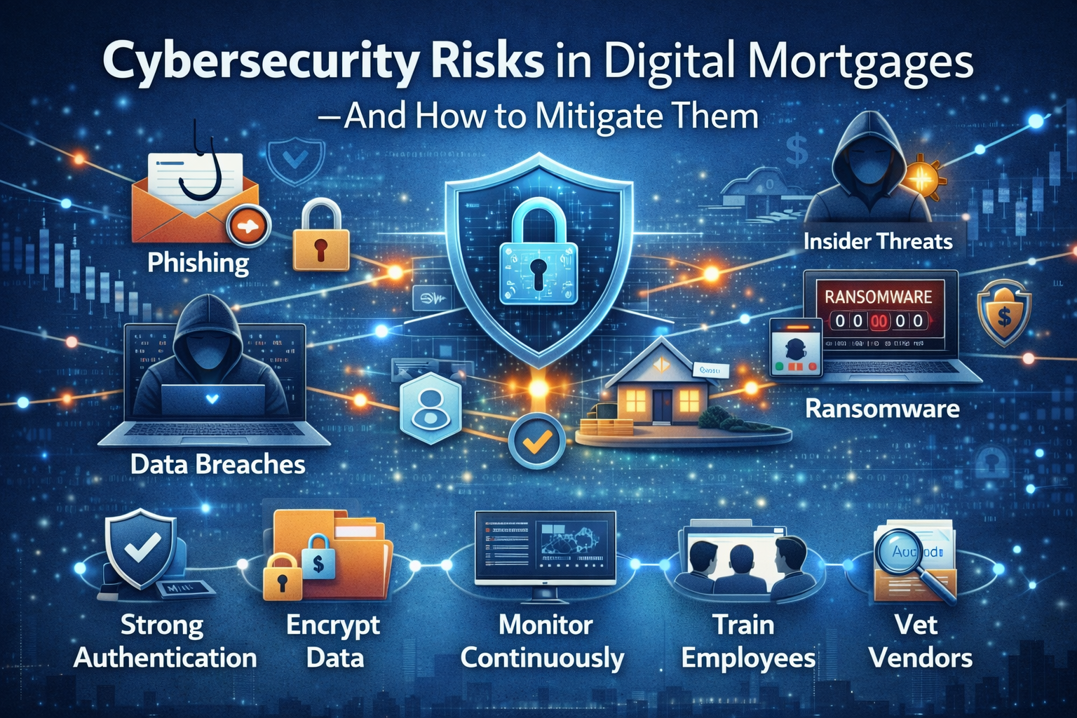 Cybersecurity Risks in Digital Mortgages—and How to Mitigate Them