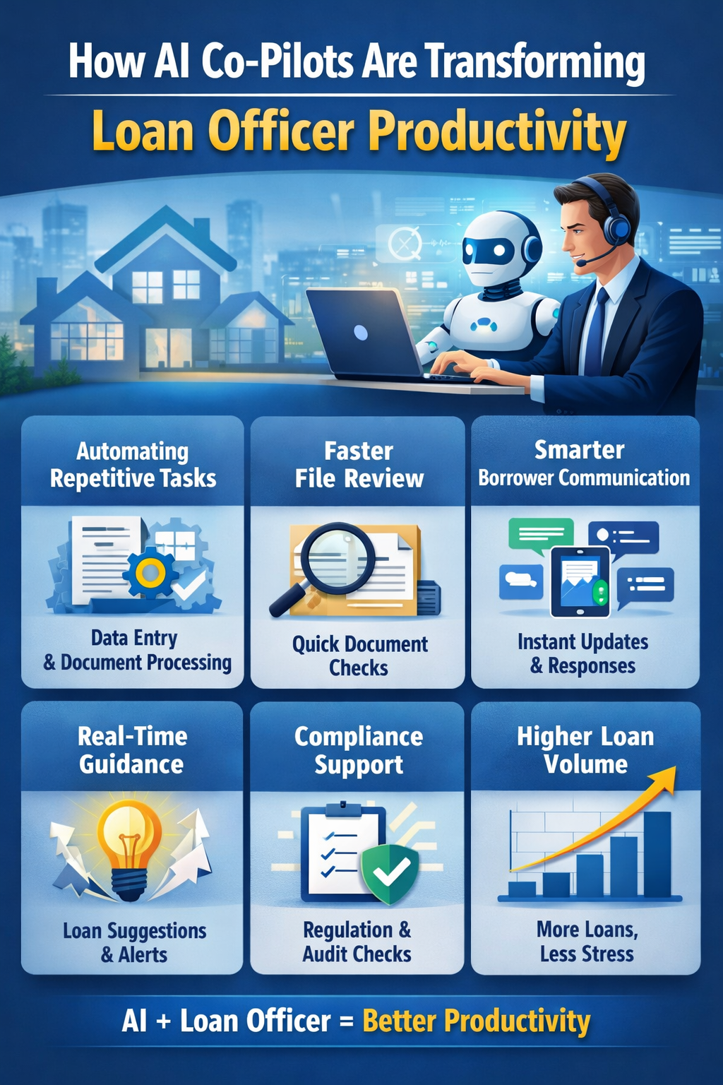 How AI Co-Pilots Are Transforming Loan Officer Productivity