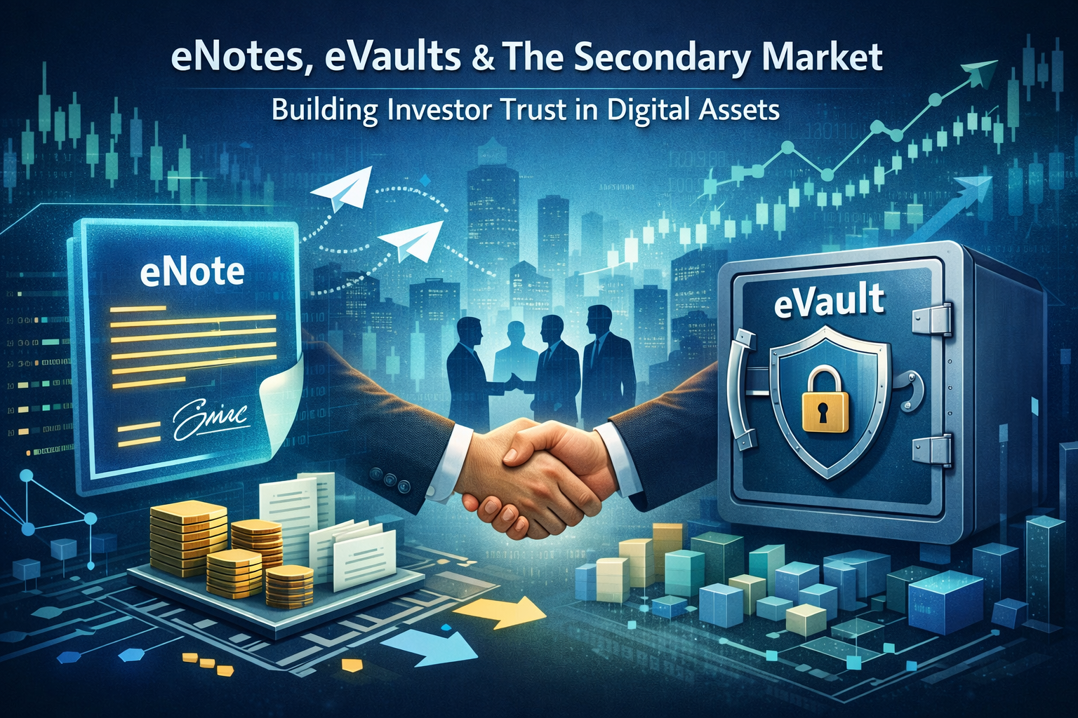 eNotes, eVaults, and the Secondary Market: Building Investor Trust in Digital Assets