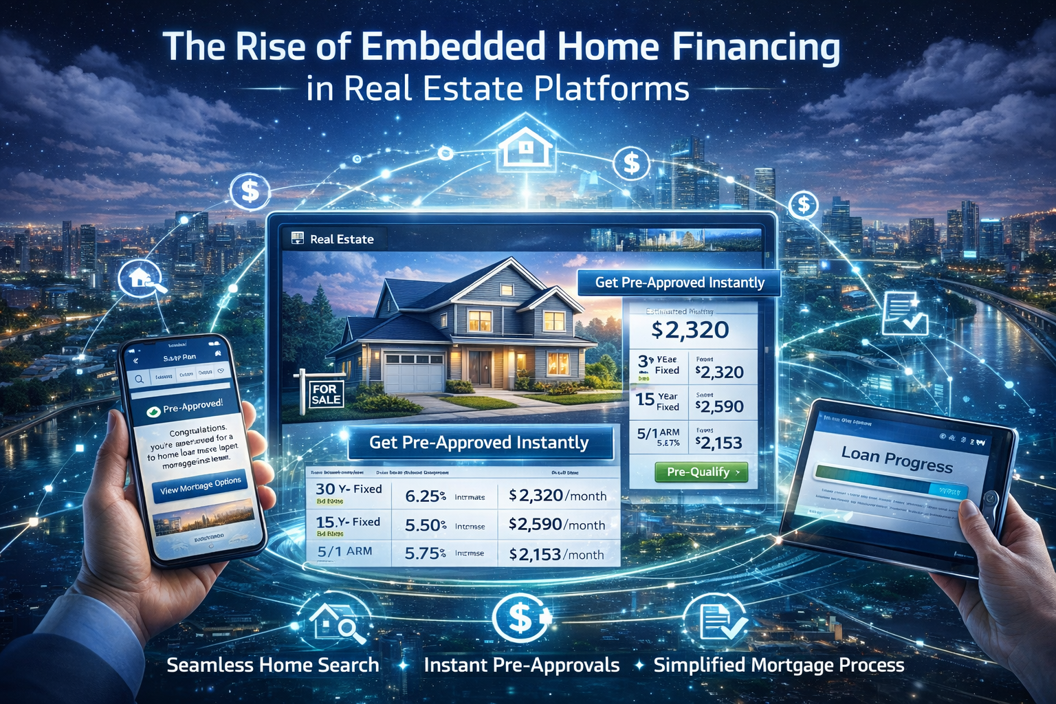 The Rise of Embedded Home Financing in Real Estate Platforms