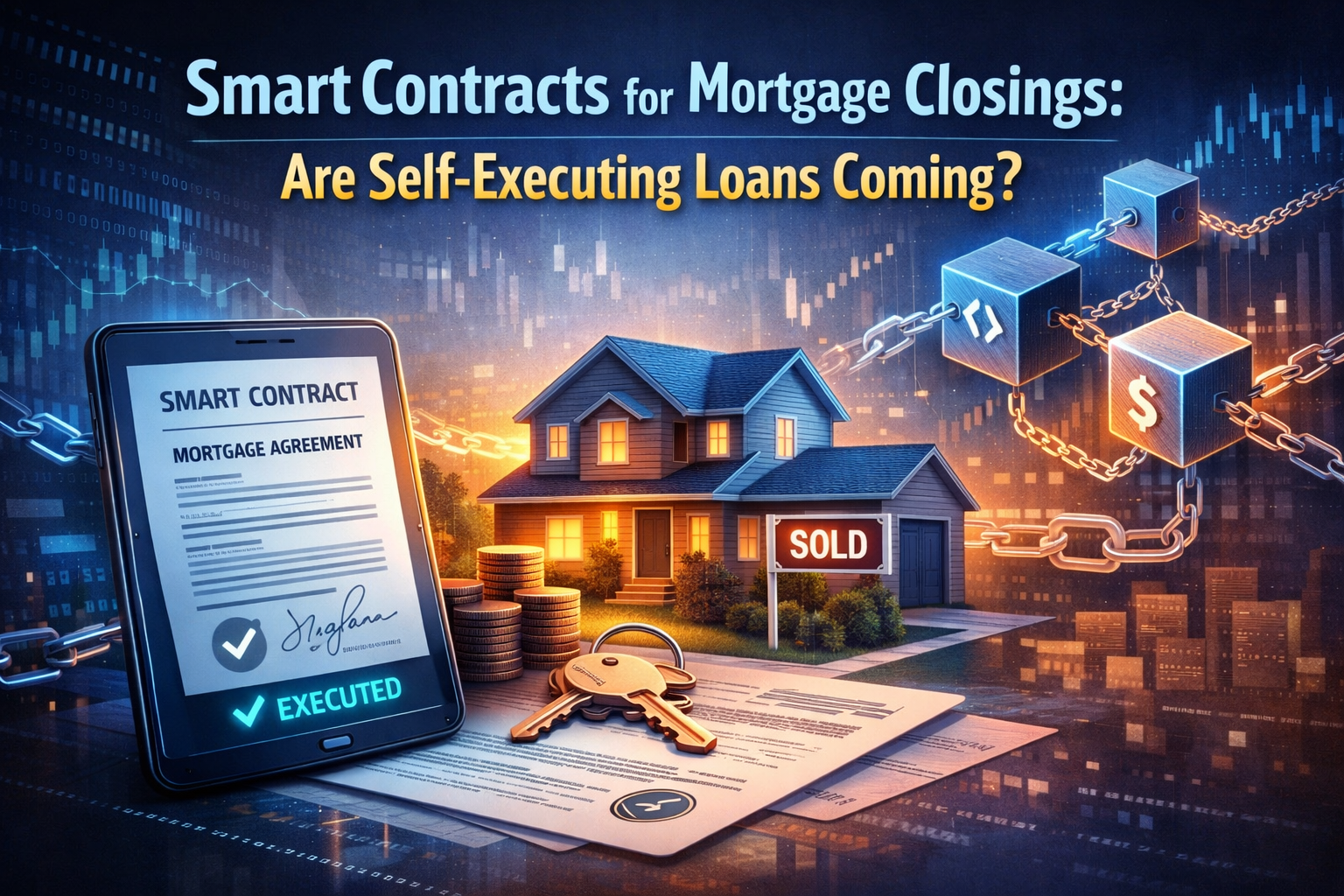 Smart Contracts for Mortgage Closings: Are Self-Executing Loans Coming?