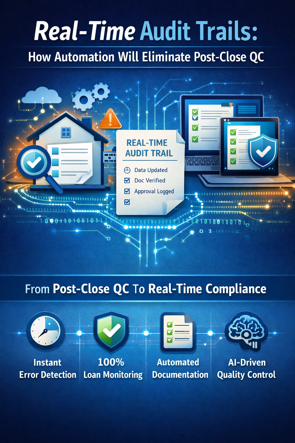 Real-Time Audit Trails: How Automation Will Eliminate Post-Close QC