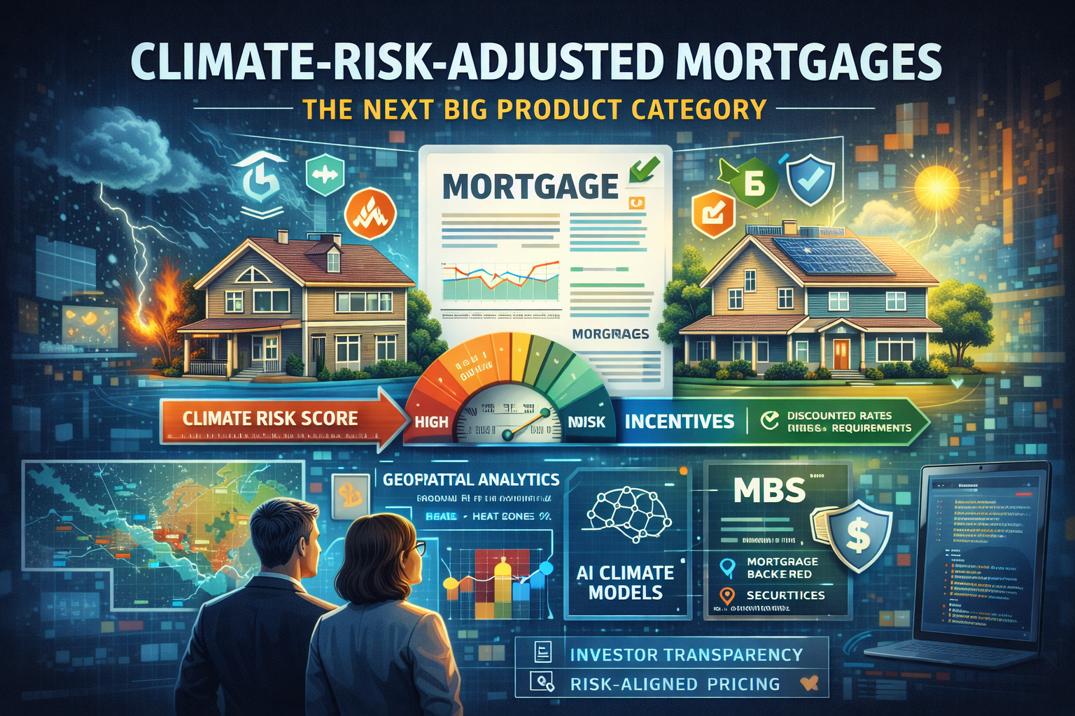 Climate-Risk-Adjusted Mortgages: The Next Big Product Category