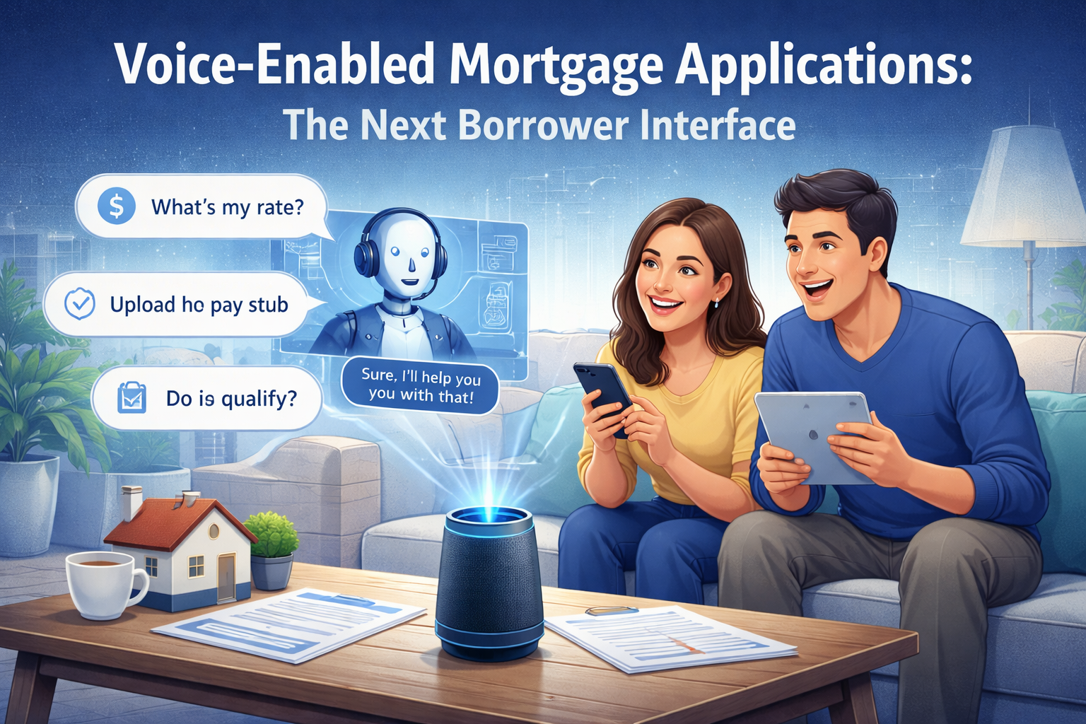 Voice-Enabled Mortgage Applications: The Next Borrower Interface