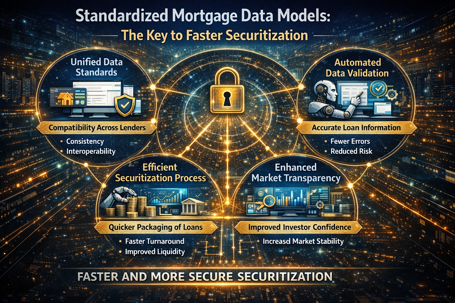 Standardized Mortgage Data Models: The Key to Faster Securitization