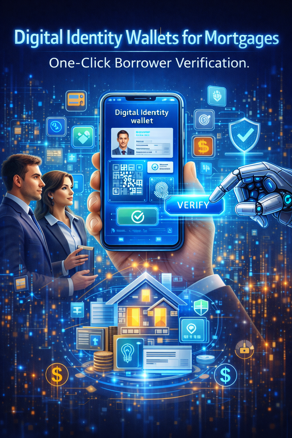Digital Identity Wallets for Mortgages: One-Click Borrower Verification