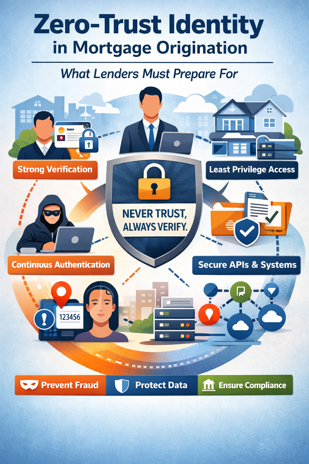 Zero-Trust Identity in Mortgage Origination: What Lenders Must Prepare For
