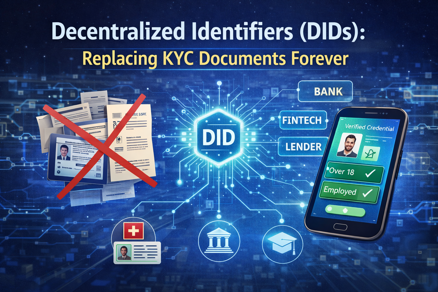 Decentralized Identifiers (DIDs): Replacing KYC Documents Forever