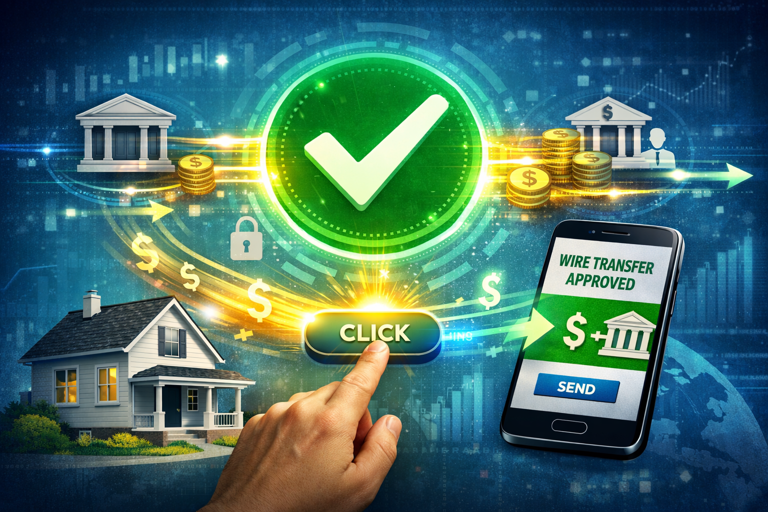 One-Click Mortgage Funding: How Instant Wire Validation Will Change Capital Flow