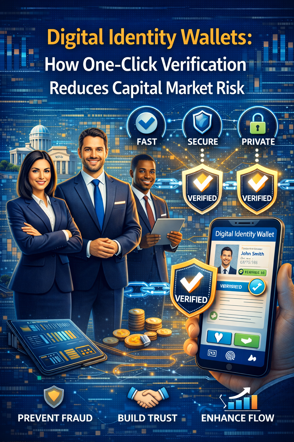 Digital Identity Wallets: How One-Click Verification Reduces Capital Market Risk
