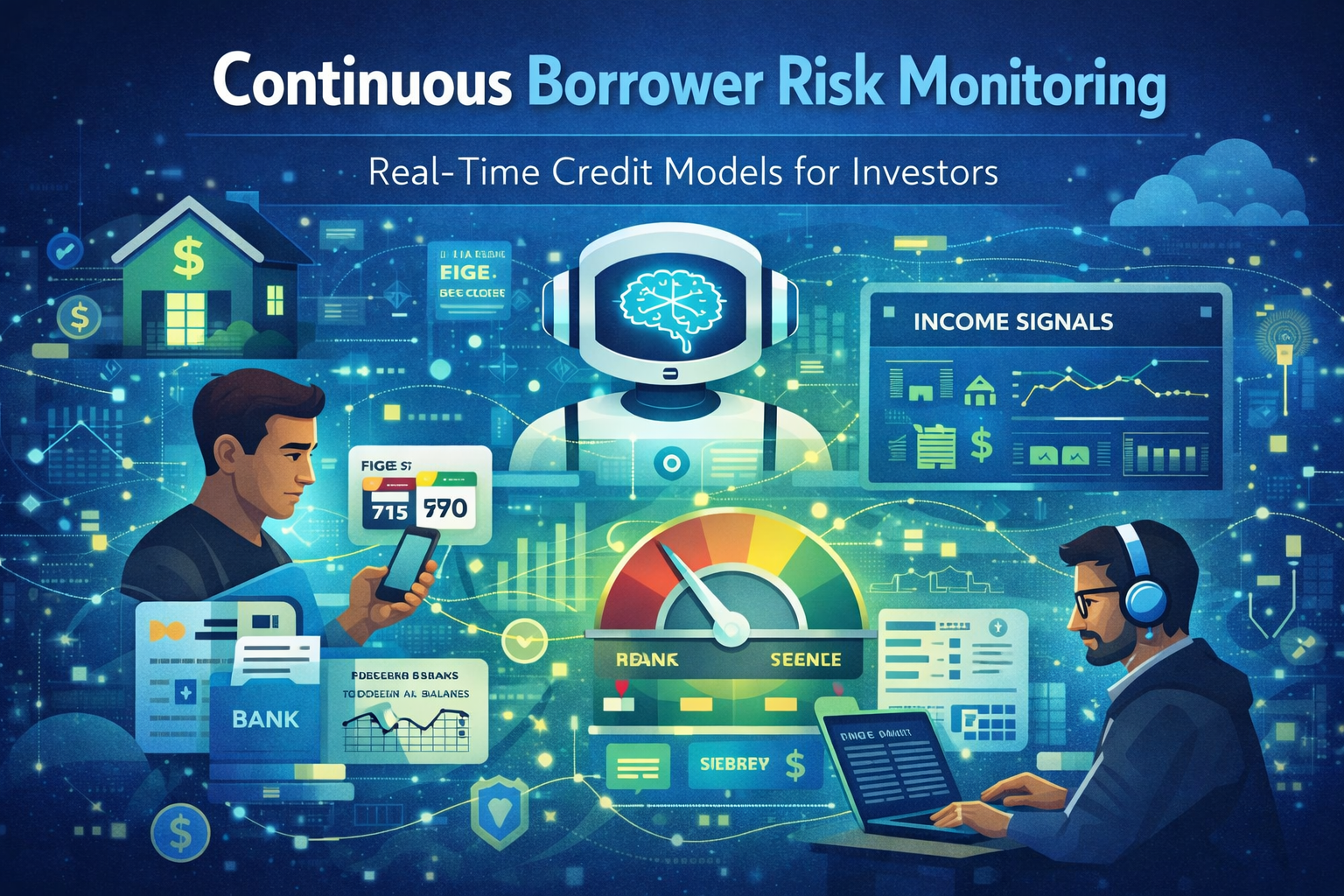 Continuous Borrower Risk Monitoring: Real-Time Credit Models for Investors