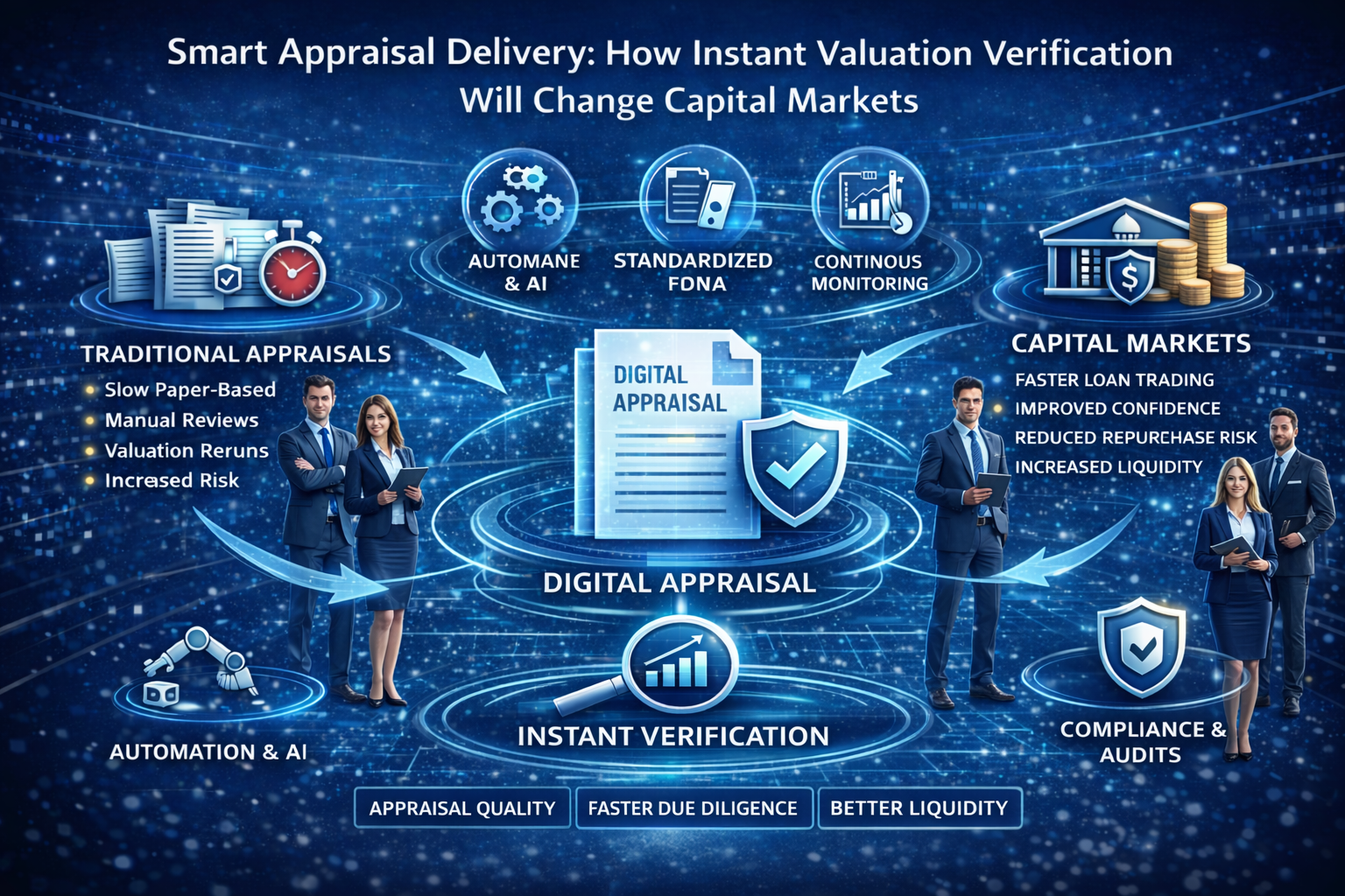 Smart Appraisal Delivery: How Instant Valuation Verification Will Change Capital Markets