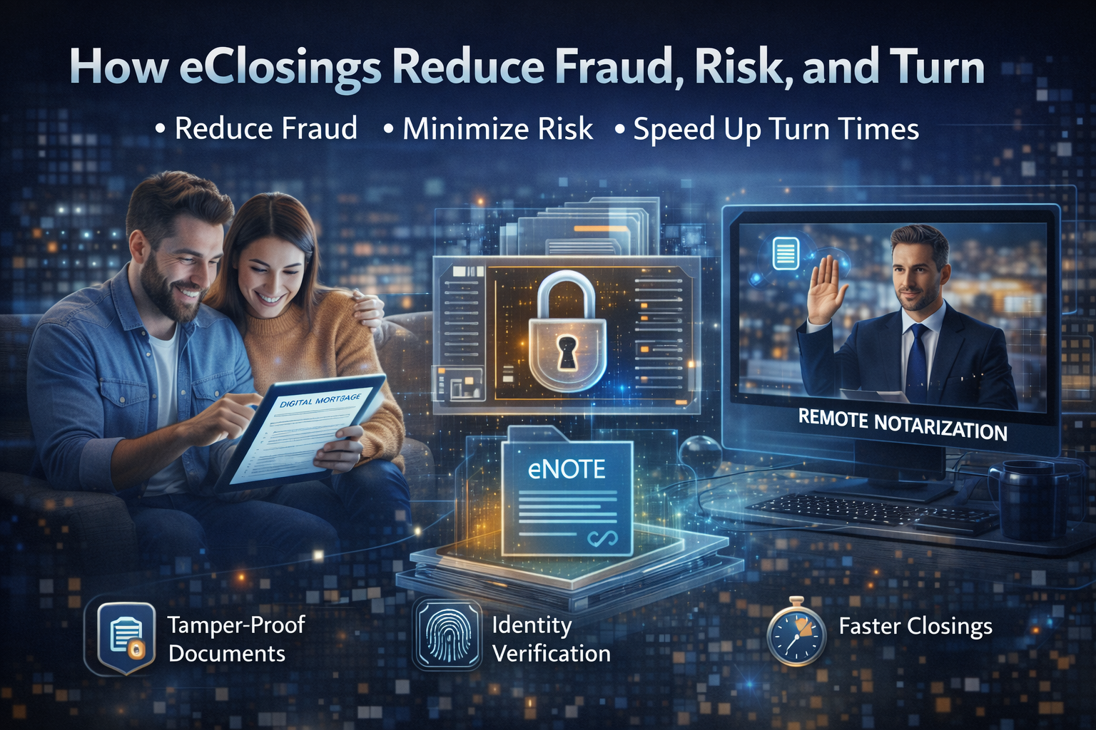 How eClosings Reduce Fraud, Risk, and Turn Times