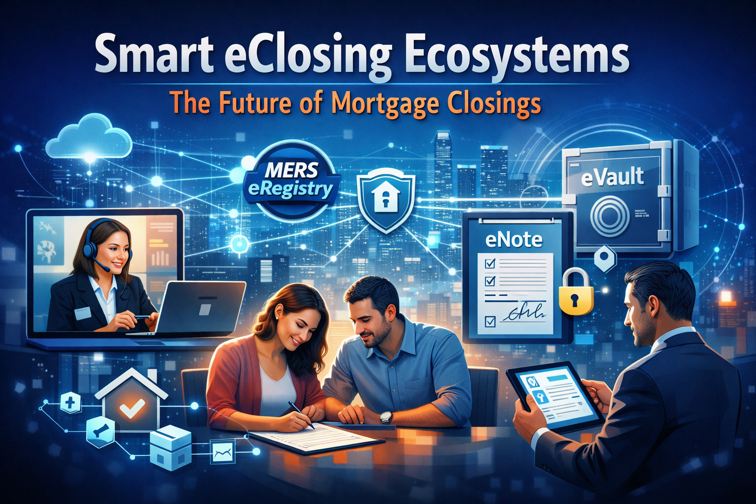 Smart eClosing Ecosystems: What the Next-Gen Mortgage Closing Will Look Like