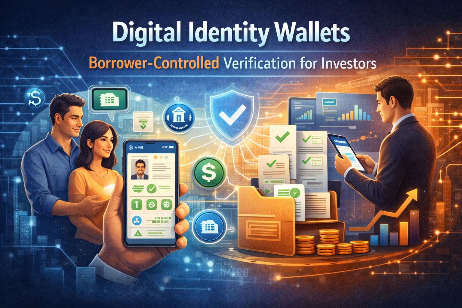 Digital Identity Wallets: Borrower-Controlled Verification for Investors