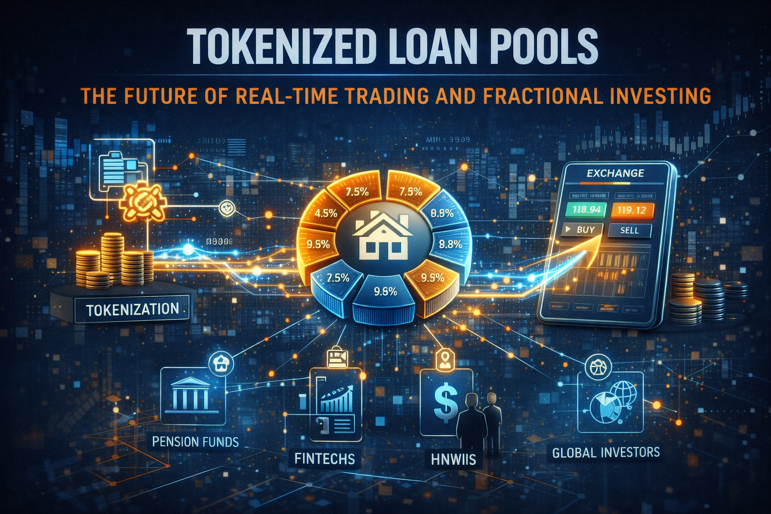 Tokenized Loan Pools: The Future of Real-Time Trading and Fractional Investing