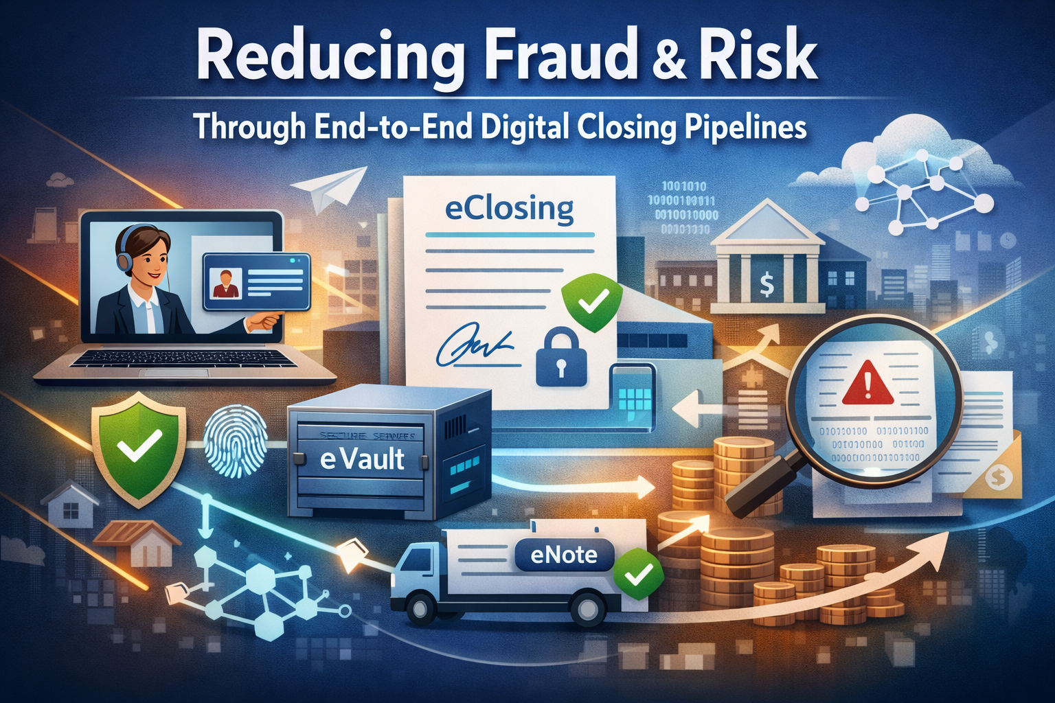 Reducing Fraud &amp; Risk Through End-to-End Digital Closing Pipelines