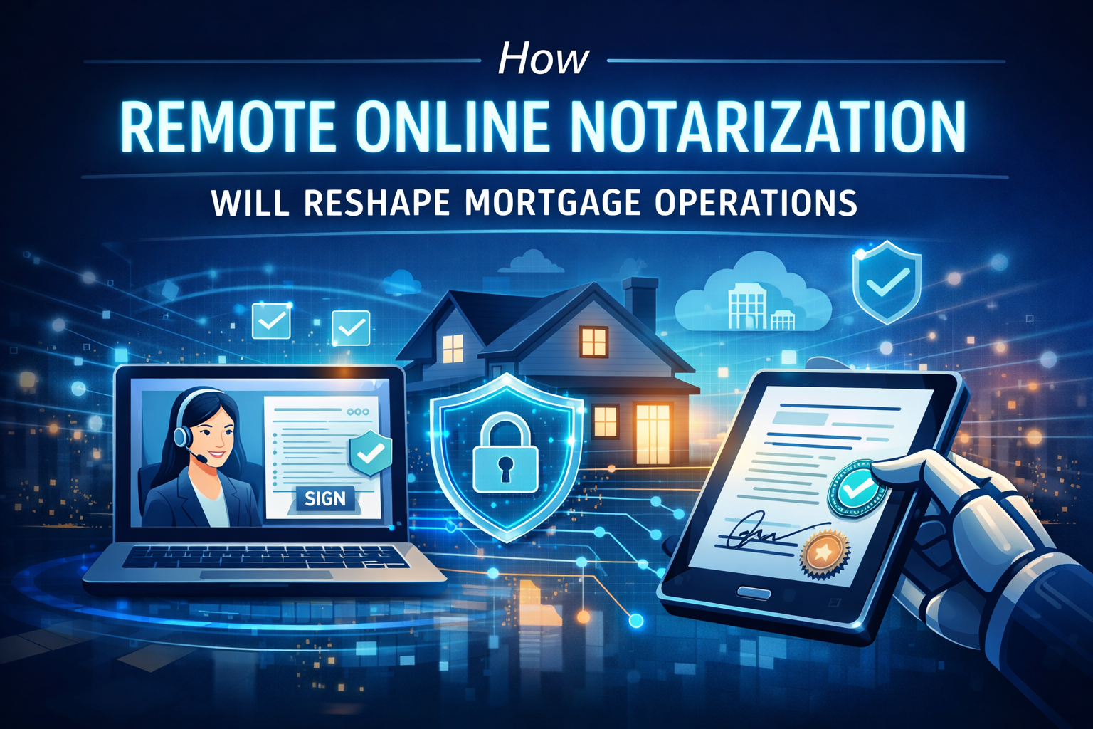 How Remote Online Notarization (RON) Will Reshape Mortgage Operations