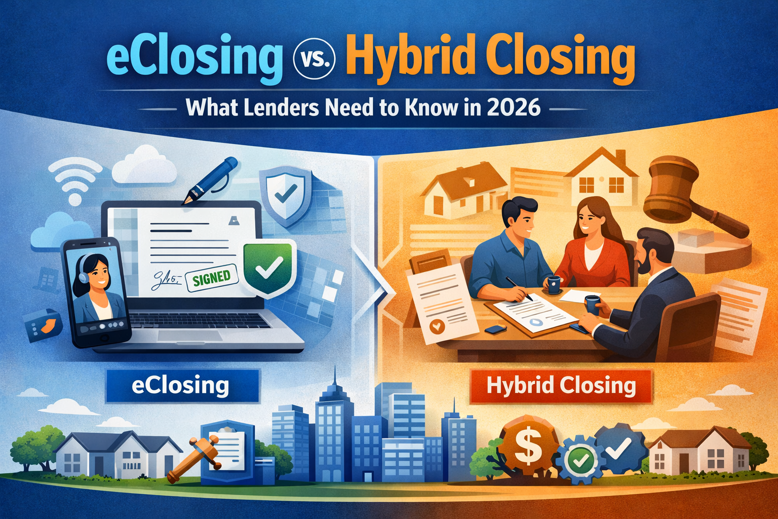 eClosing vs. Hybrid Closing: What Lenders Need to Know in 2026