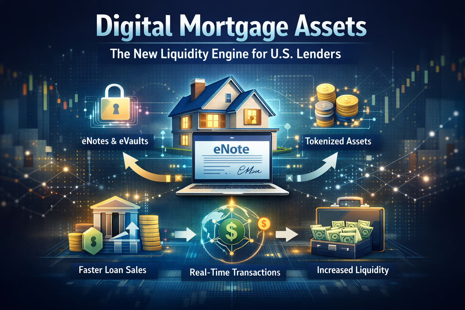 How Digital Mortgage Assets Are Becoming a New Liquidity Engine for U.S. Lenders
