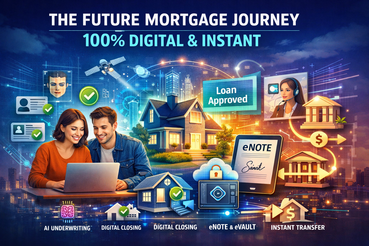 The Future Consumer Mortgage Journey: 100% Digital &amp; Instant