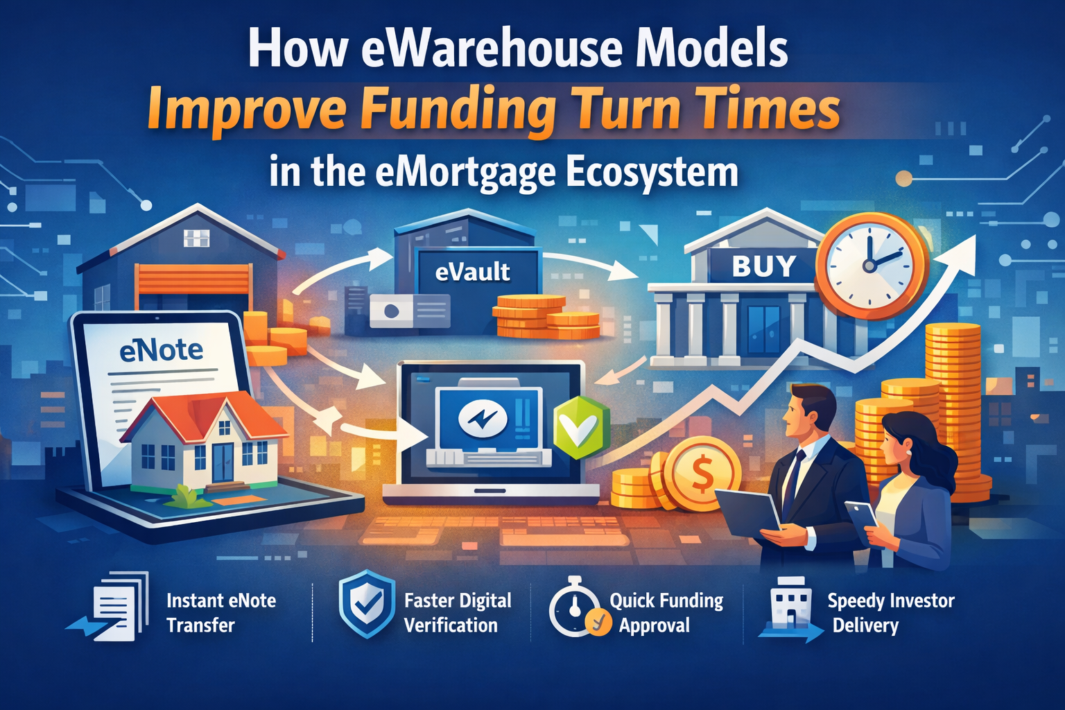 How eWarehouse Models Improve Funding Turn Times in the eMortgage Ecosystem