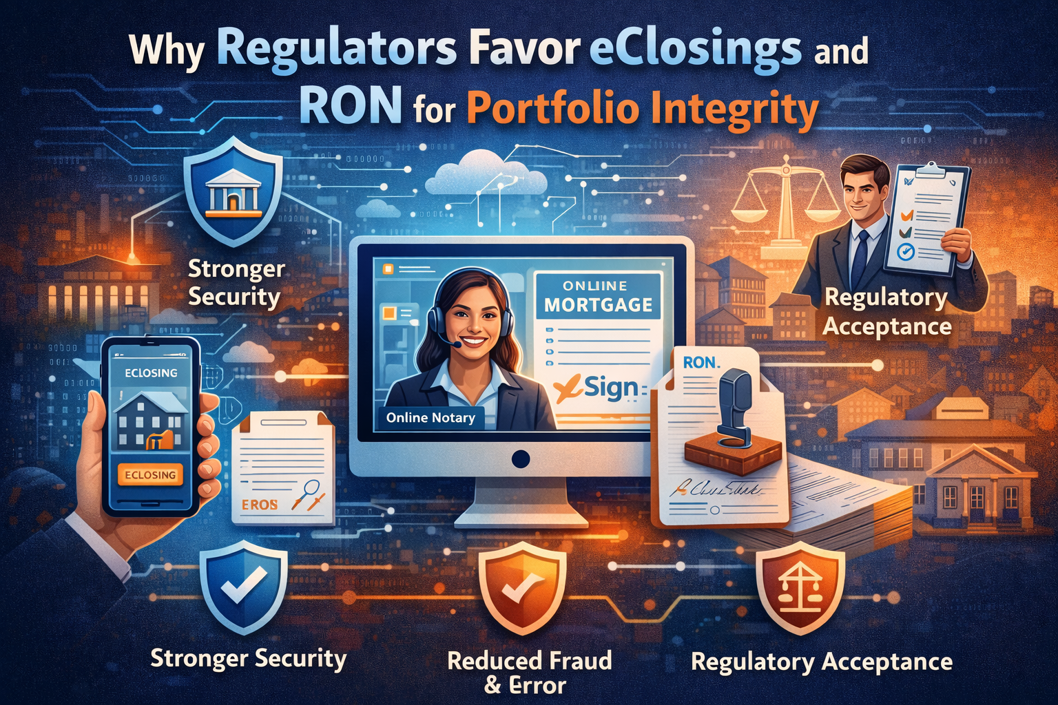 Why Regulators Favor eClosings and RON for Portfolio Integrity