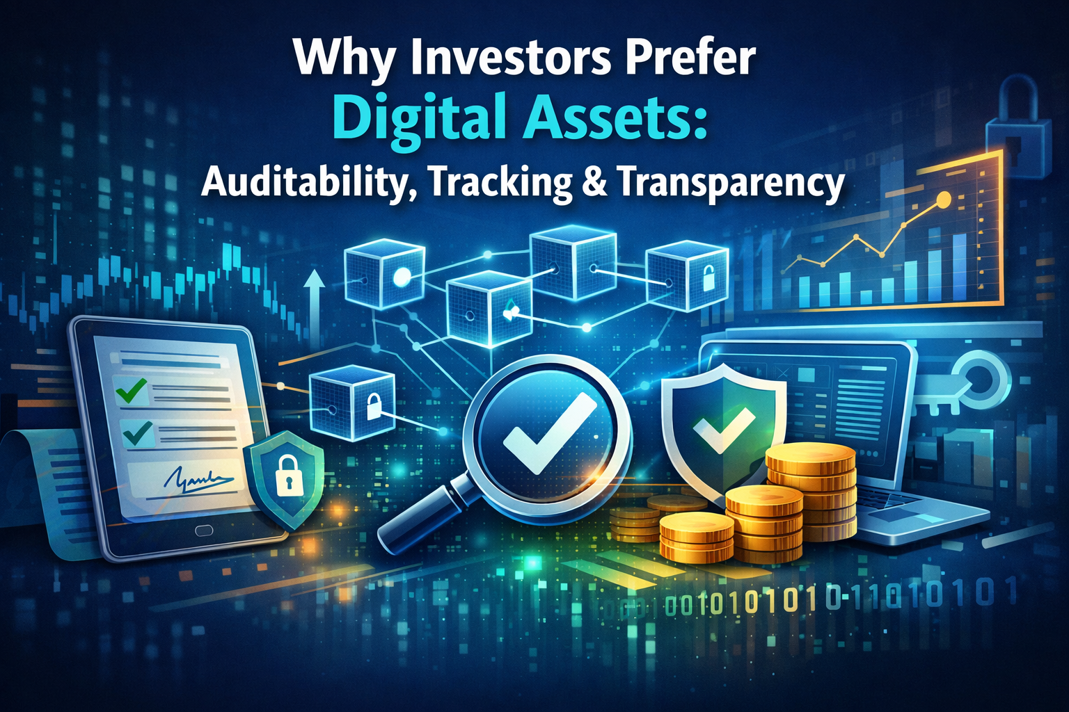 Why Investors Prefer Digital Assets: Auditability, Tracking &amp; Transparency
