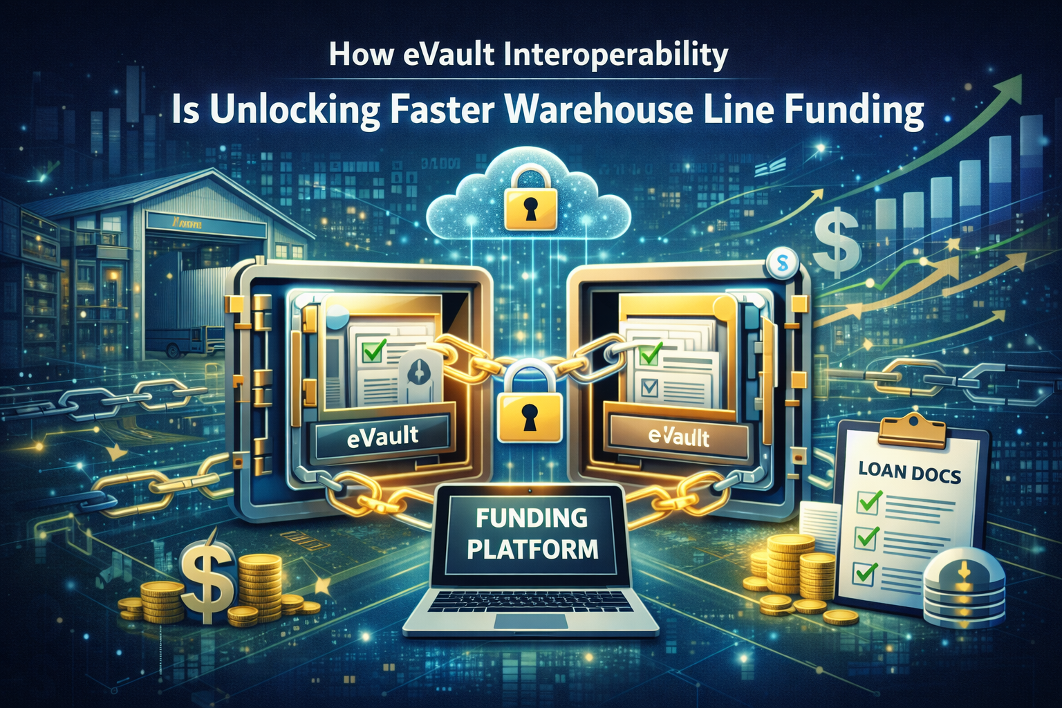 How eVault Interoperability Is Unlocking Faster Warehouse Line Funding