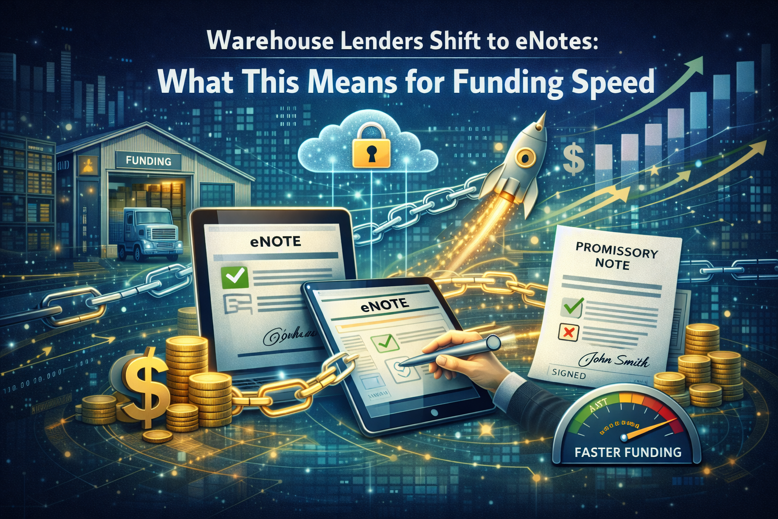 Warehouse Lenders Shift to eNotes: What This Means for Funding Speed