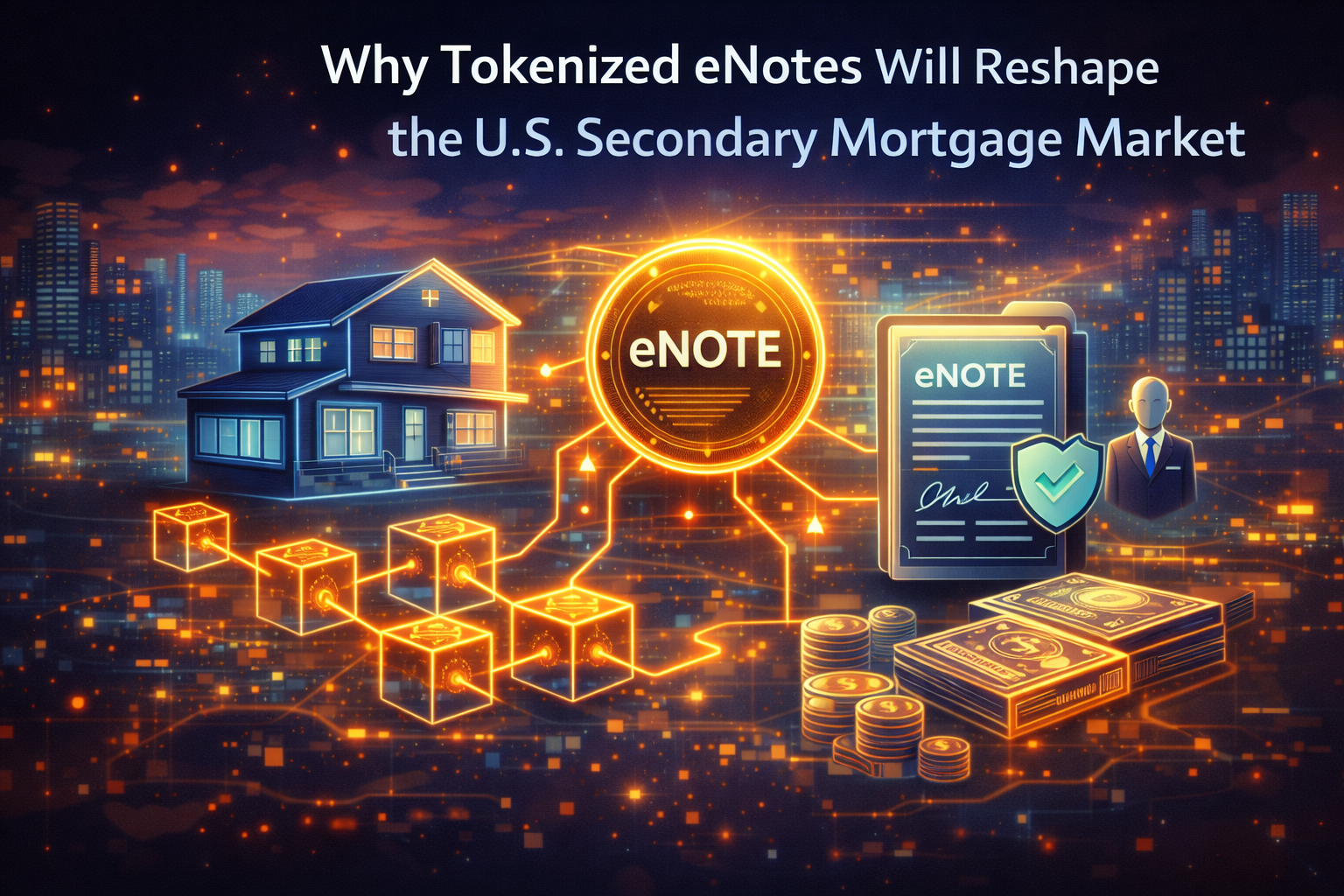 Why Tokenized eNotes Will Reshape the U.S. Secondary Mortgage Market