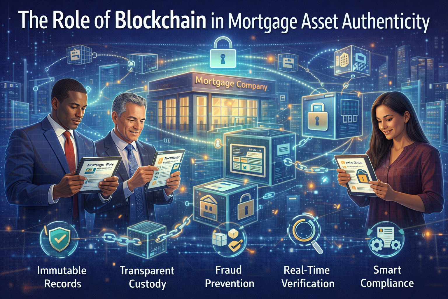 The Role of Blockchain in Mortgage Asset Authenticity