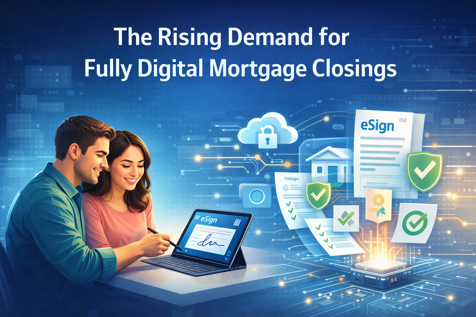 The Rising Demand for Fully Digital Mortgage Closings