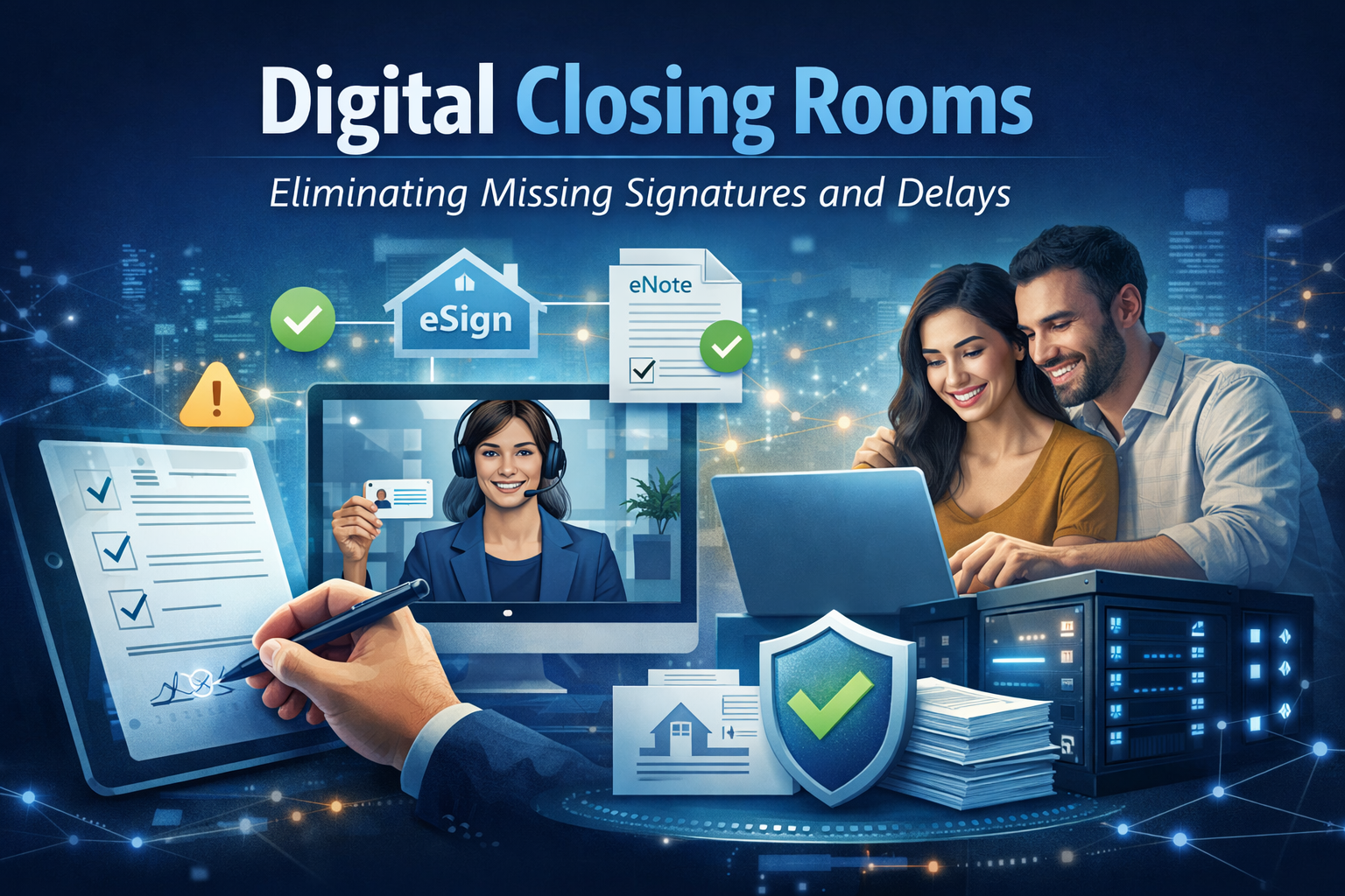 Digital Closing Rooms: Eliminating Missing Signatures and Delays