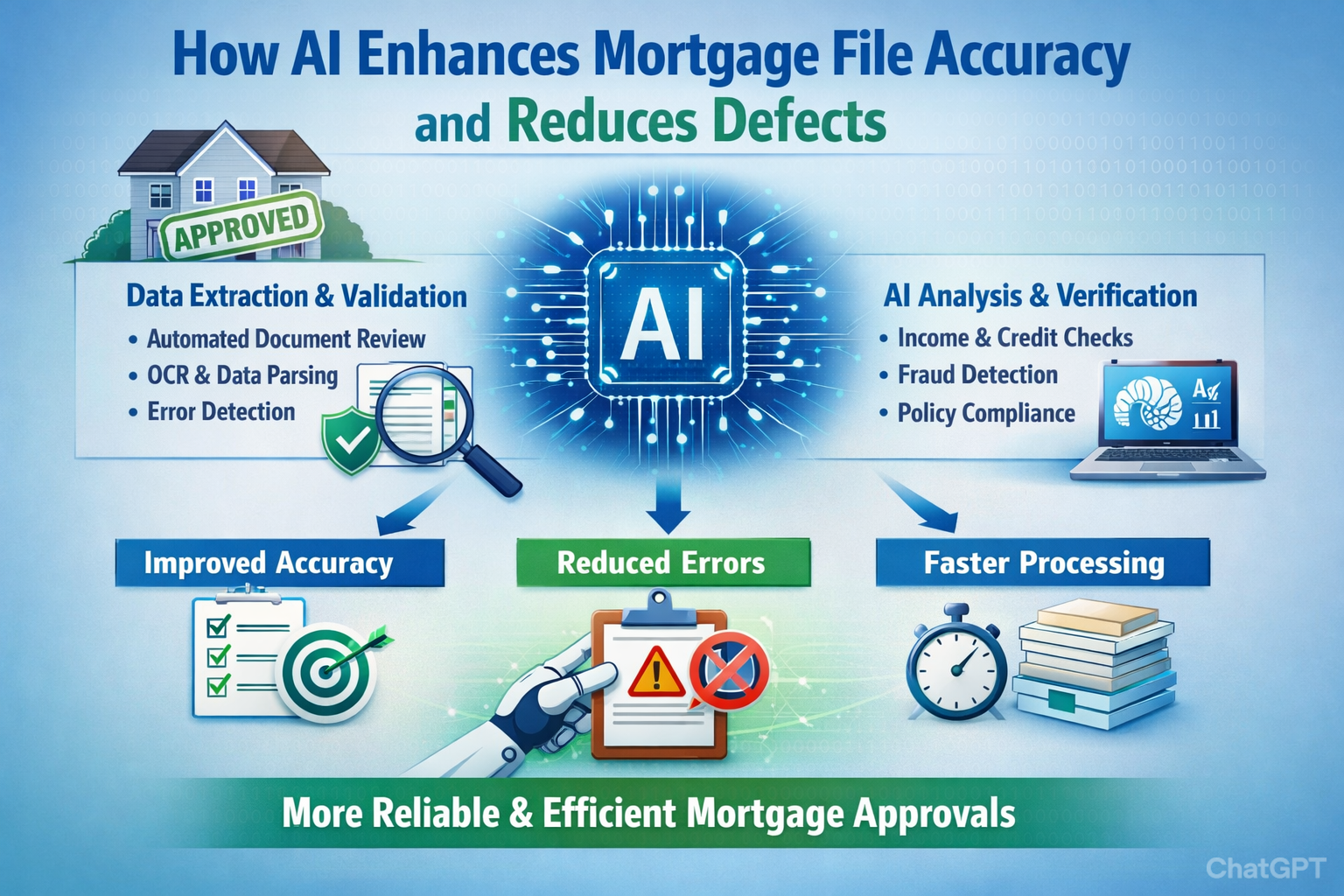 How AI Enhances Mortgage File Accuracy and Reduces Defects