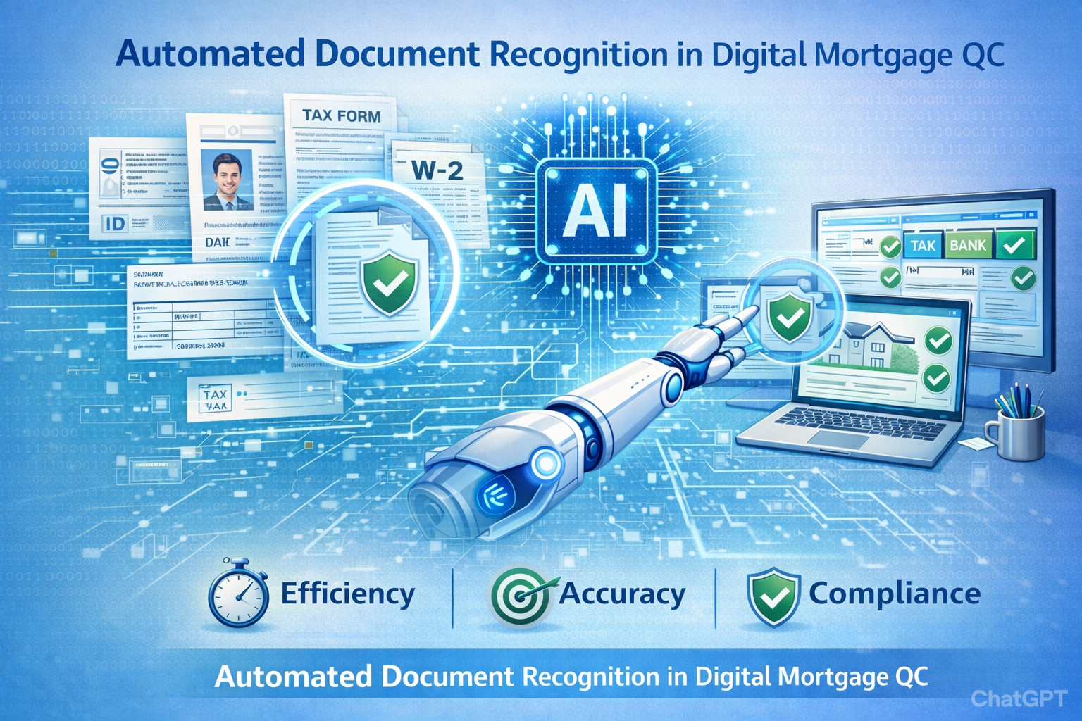 Automated Document Recognition in Digital Mortgage QC: The New Standard for Accuracy and Speed