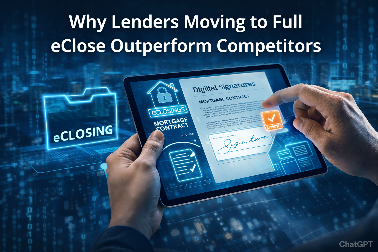 Why Lenders Moving to Full eClose Outperform Competitors