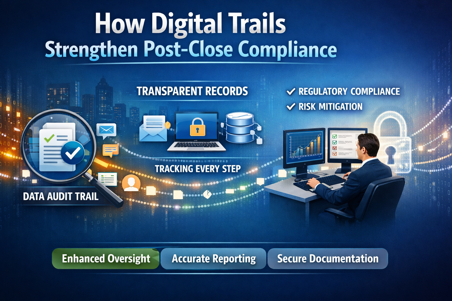 How Digital Trails Strengthen Post-Close Compliance