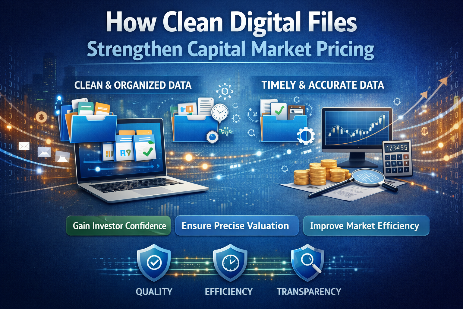 How Clean Digital Files Strengthen Capital Market Pricing