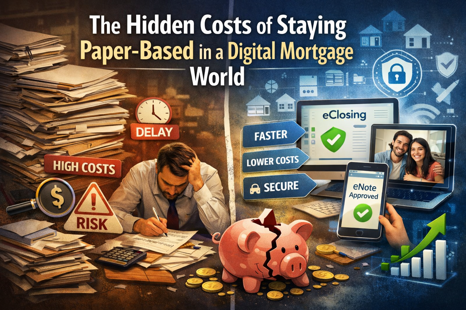The Hidden Costs of Staying Paper-Based in a Digital Mortgage World